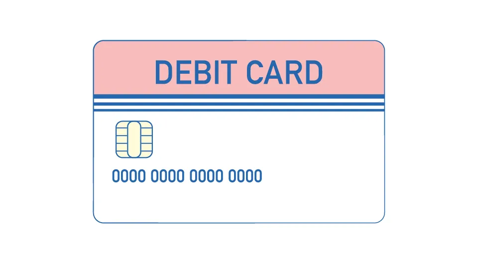 デビットカードのイメージ